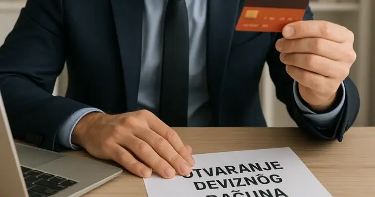 Paušalac otvara devizni račun